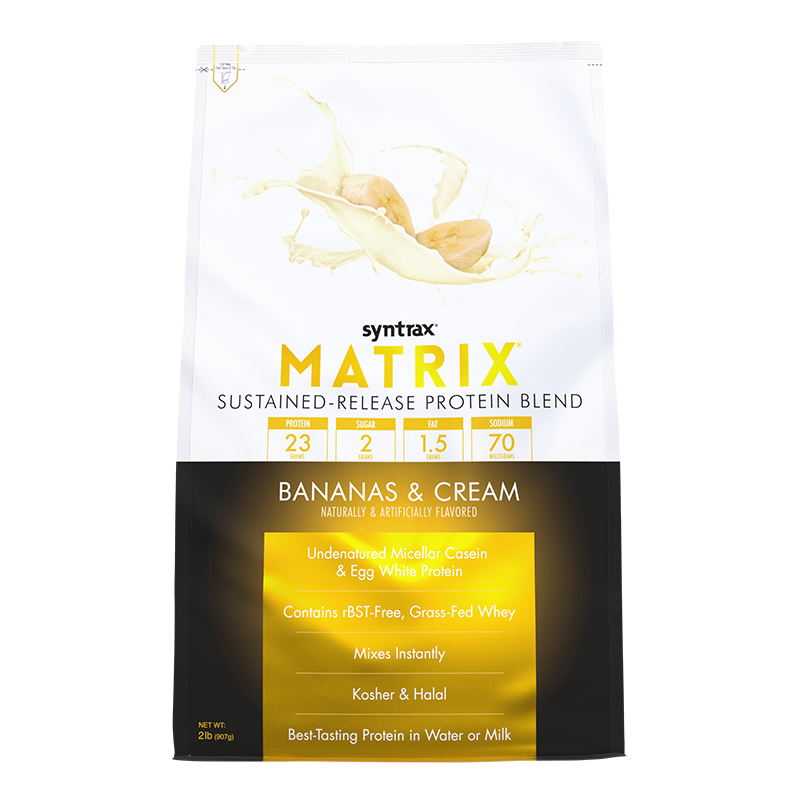 Протеин Syntrax Matrix 2.0, 907 г, bananas and cream