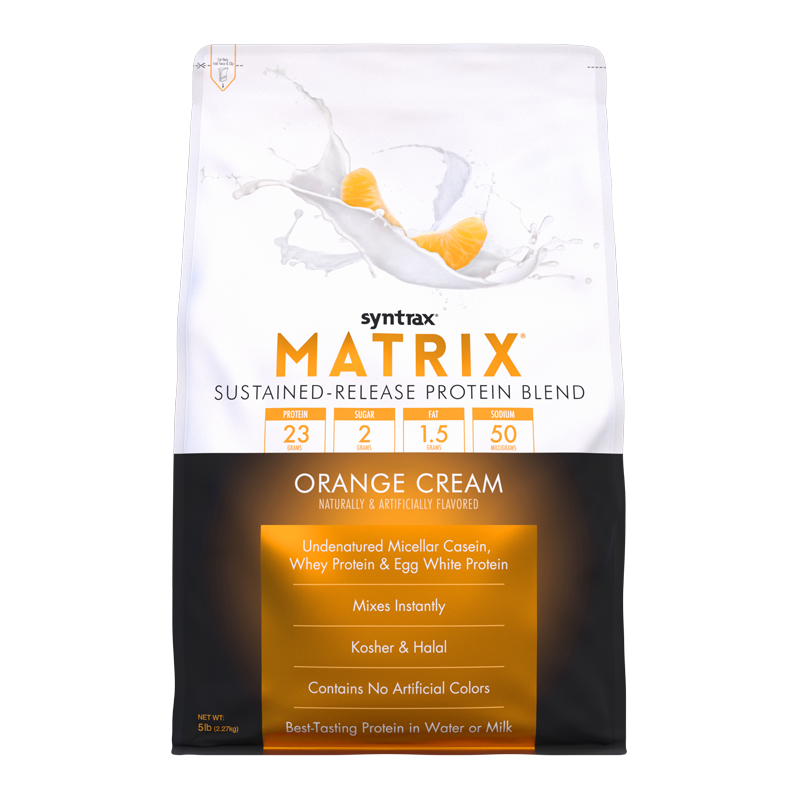 Протеин Syntrax Matrix 5.0, 2270 г, orange cream