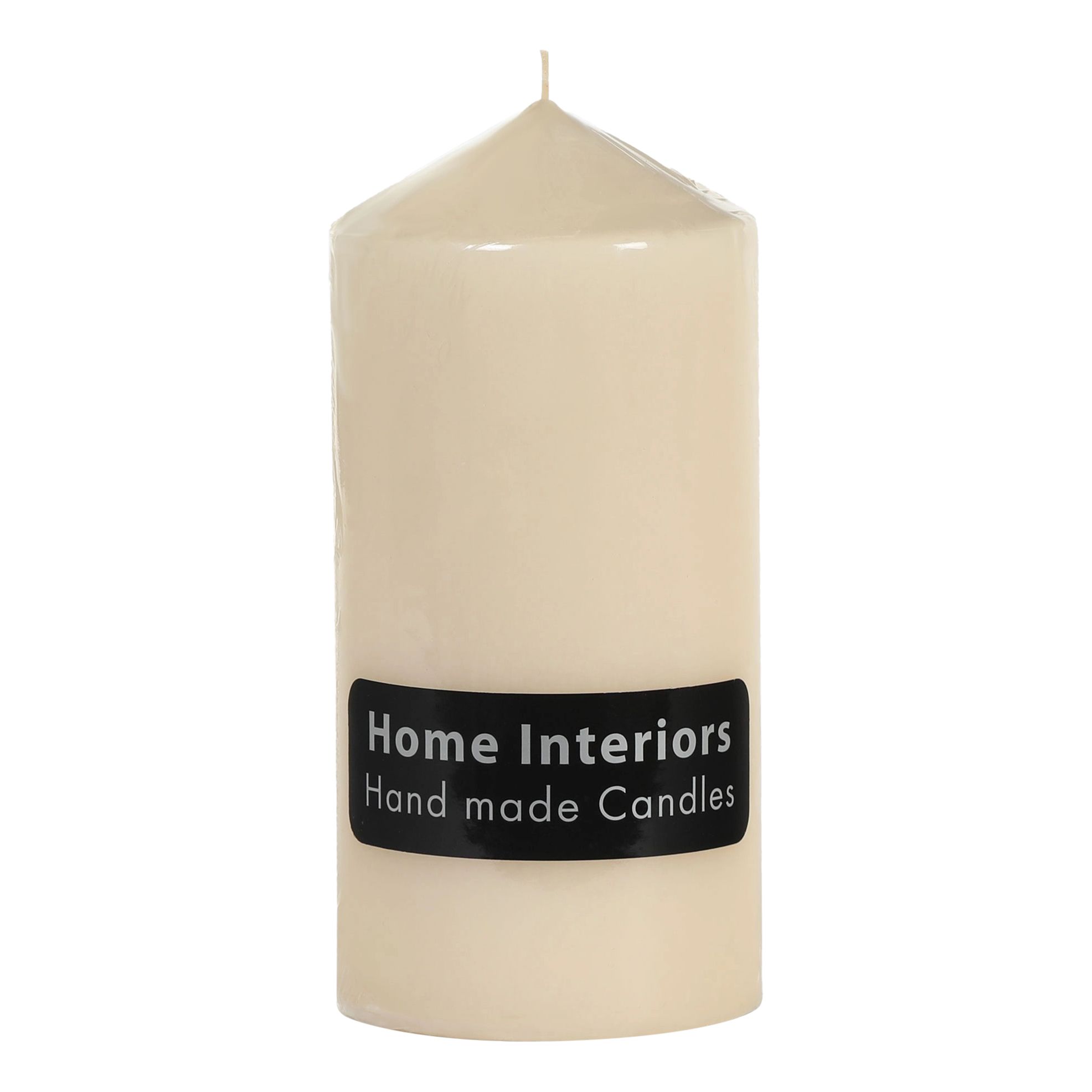 

Свеча декоративная Home Interiors 7 х 15 см бежевая