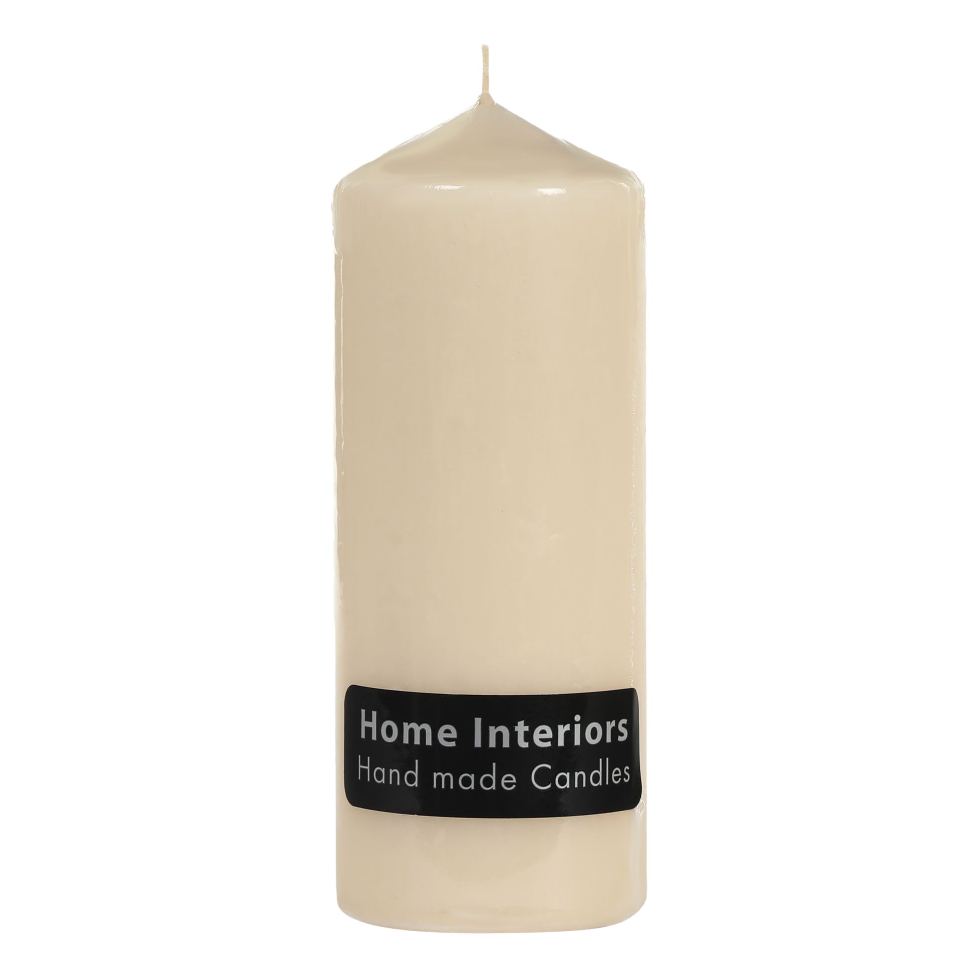 

Свеча декоративная Home Interiors 7 х 18 см бежевая