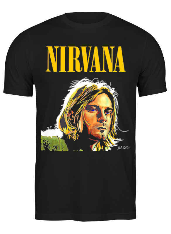 

Футболка мужская Printio Nirvana черная 3XL, Черный, Nirvana