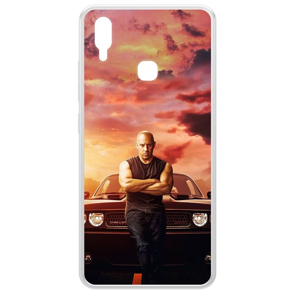 

Чехол-накладка Krutoff Clear Case Форсаж. Доминик Торетто для Vivo Y93, Прозрачный