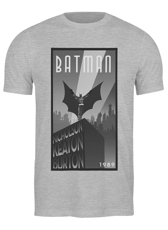 

Футболка мужская Printio Batman серая 3XL, Серый, Batman