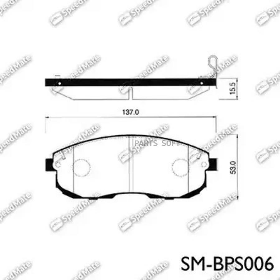 

Колодки Nissan Tiida (Sc11X,(C12)),Teana I (J31),Juke (F15),Sentra (B17)/Suzuki Sx4 I (Ey,