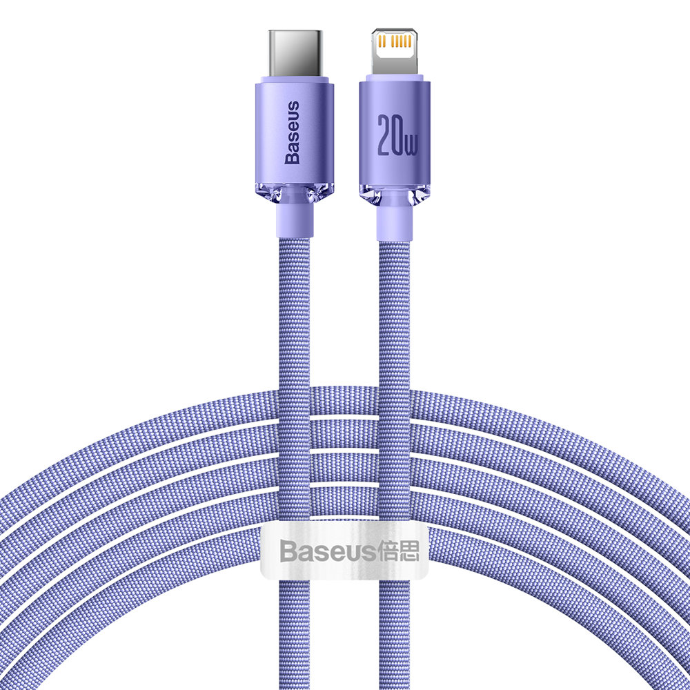 

Кабель USB Type C - Lightning Baseus CAJY000305 2 м сиреневый, CAJY000305