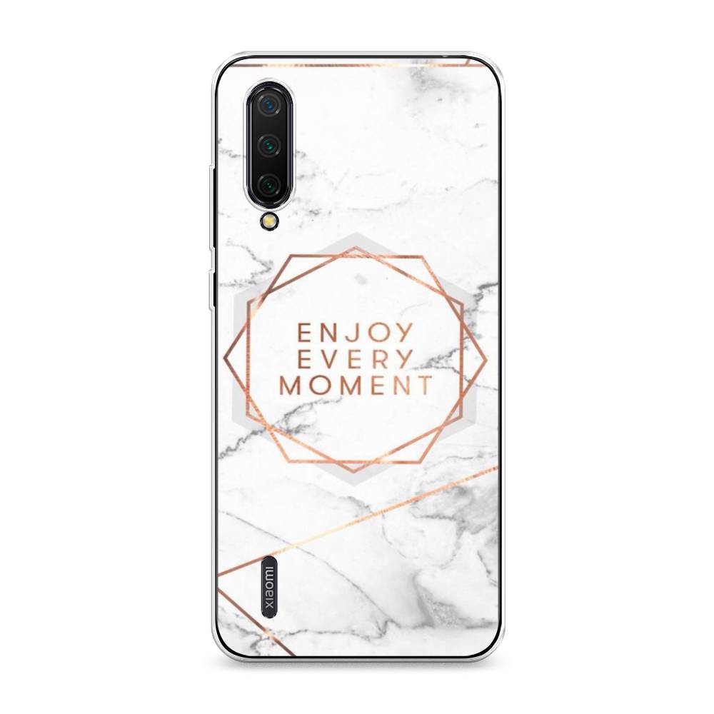 

Чехол Awog на Xiaomi Mi A3 Lite/Mi CC9/Mi 9 Lite "Enjoy every moment мрамор", Разноцветный, 36250-7