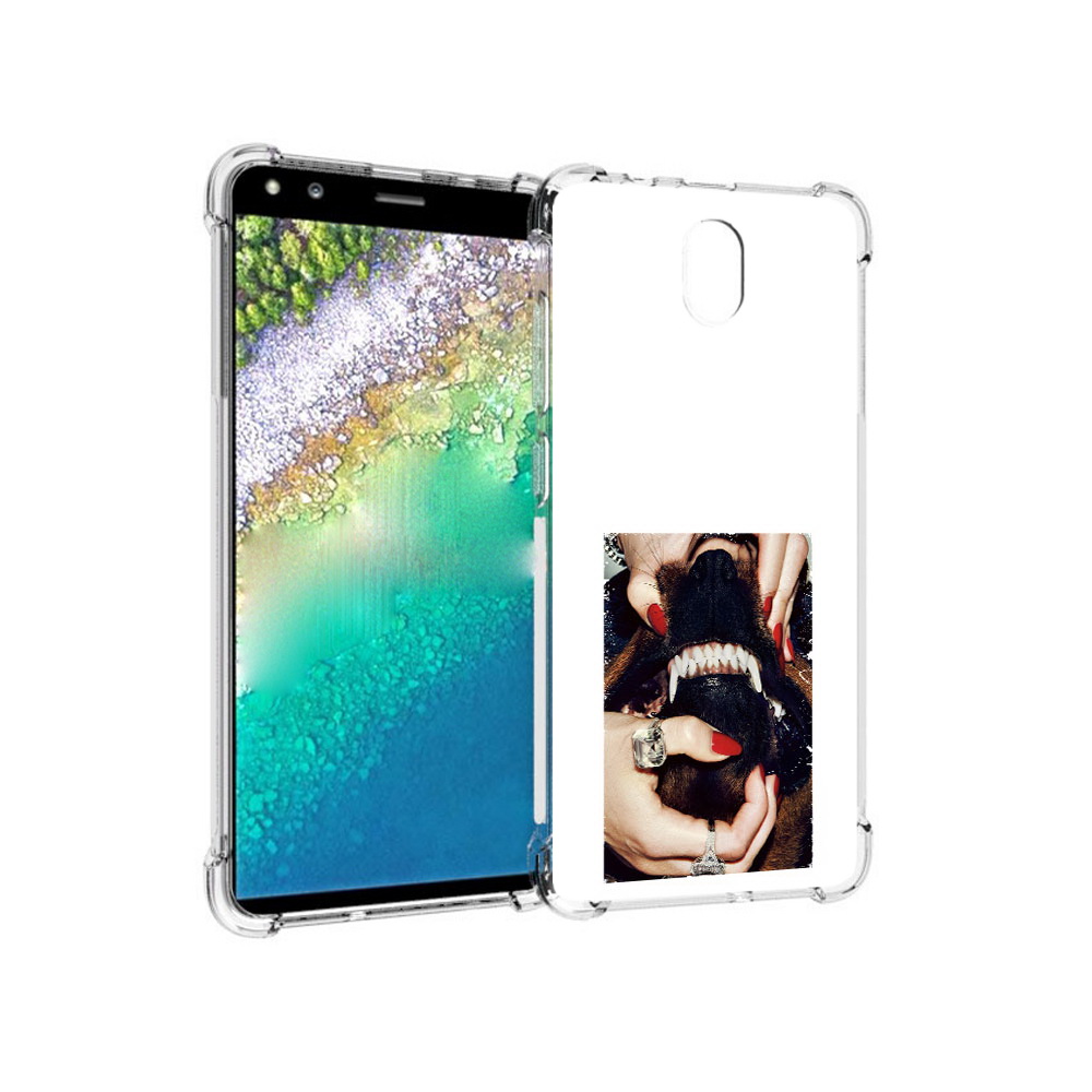 

Чехол MyPads Tocco для Nokia C01 Plus маникюр (PT161800.114.457), Прозрачный, Tocco