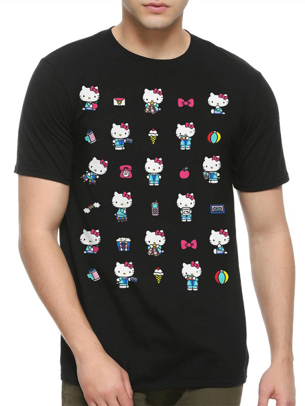 Футболка мужская DreamShirts Studio Hello Kitty / Котик / черная S