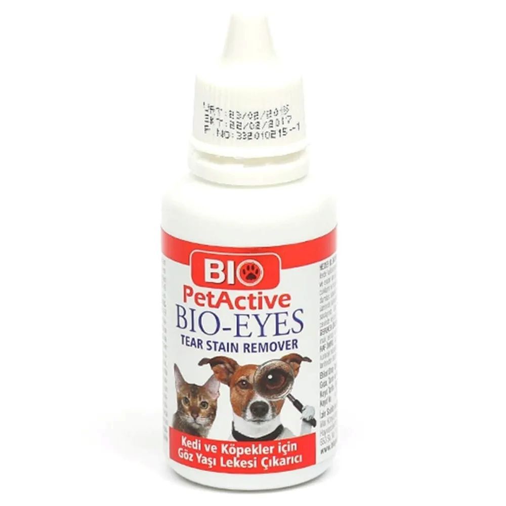 Лосьон для глаз кошек и собак Bio PetActive Bio Eyes для удаления слезных дорожек 50 мл