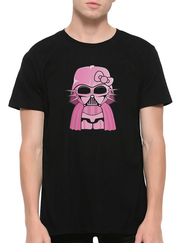 

Футболка мужская DreamShirts Studio черная 3XL, Черный, Hello Kitty / Дарт Вейдер / Темный Лорд / Котик /