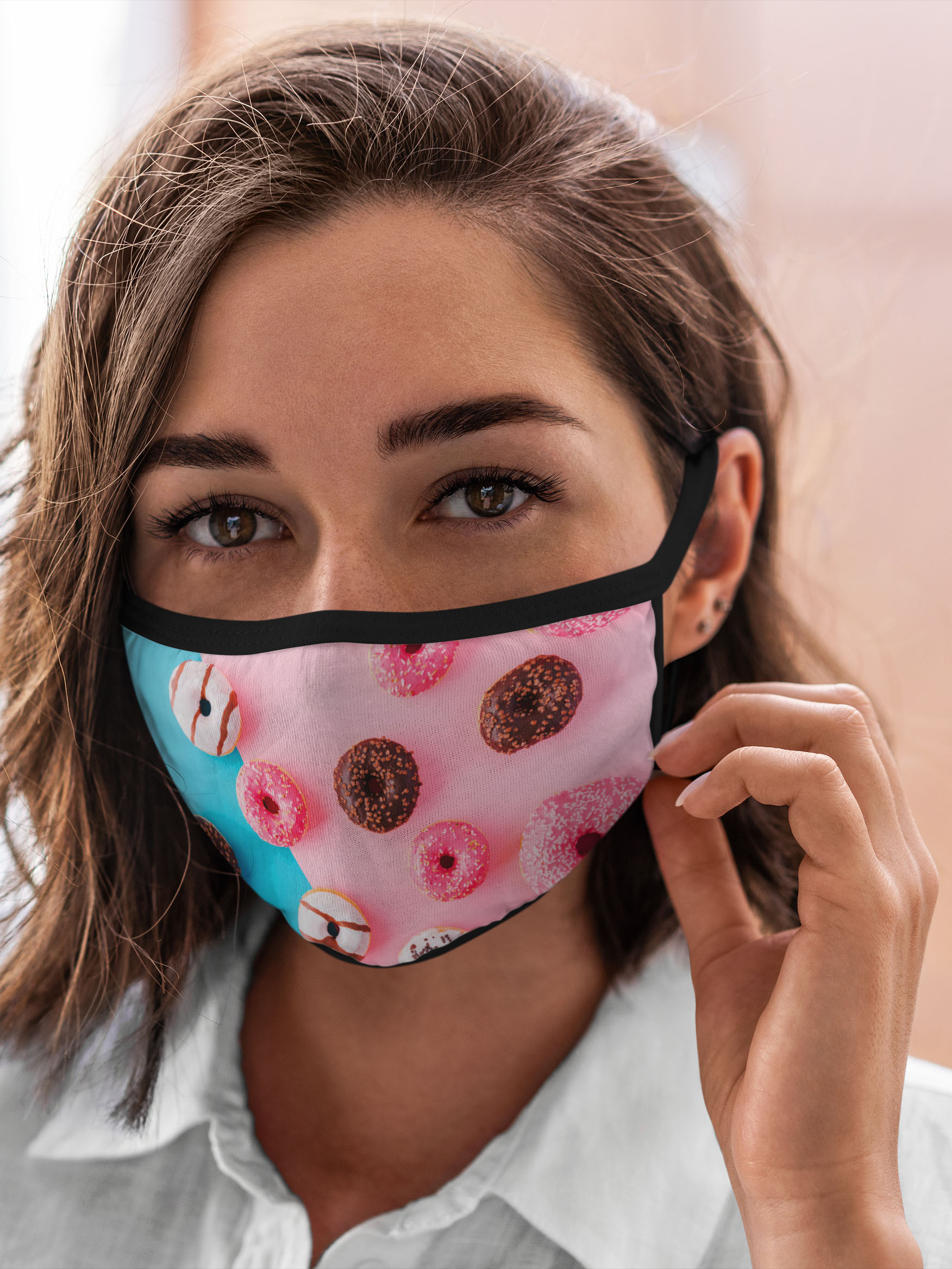 

Многоразовая маска унисекс Burnettie Еда Пончики, Разноцветный, Еда Пончики