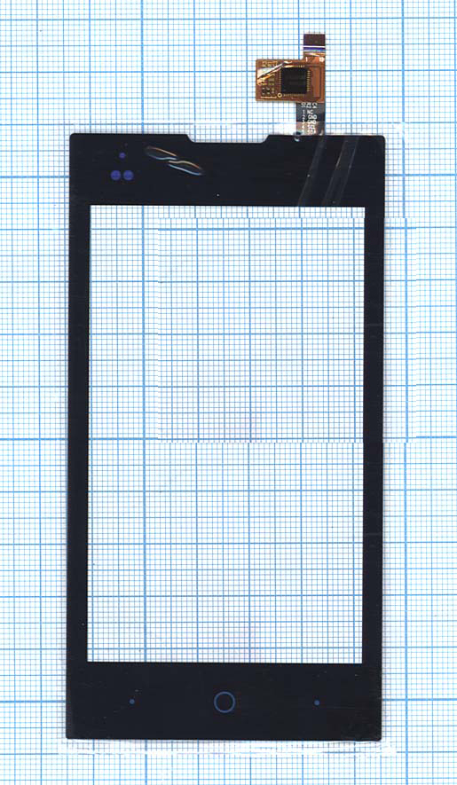 

Сенсорное стекло (тачскрин) для ZTE V815W черное