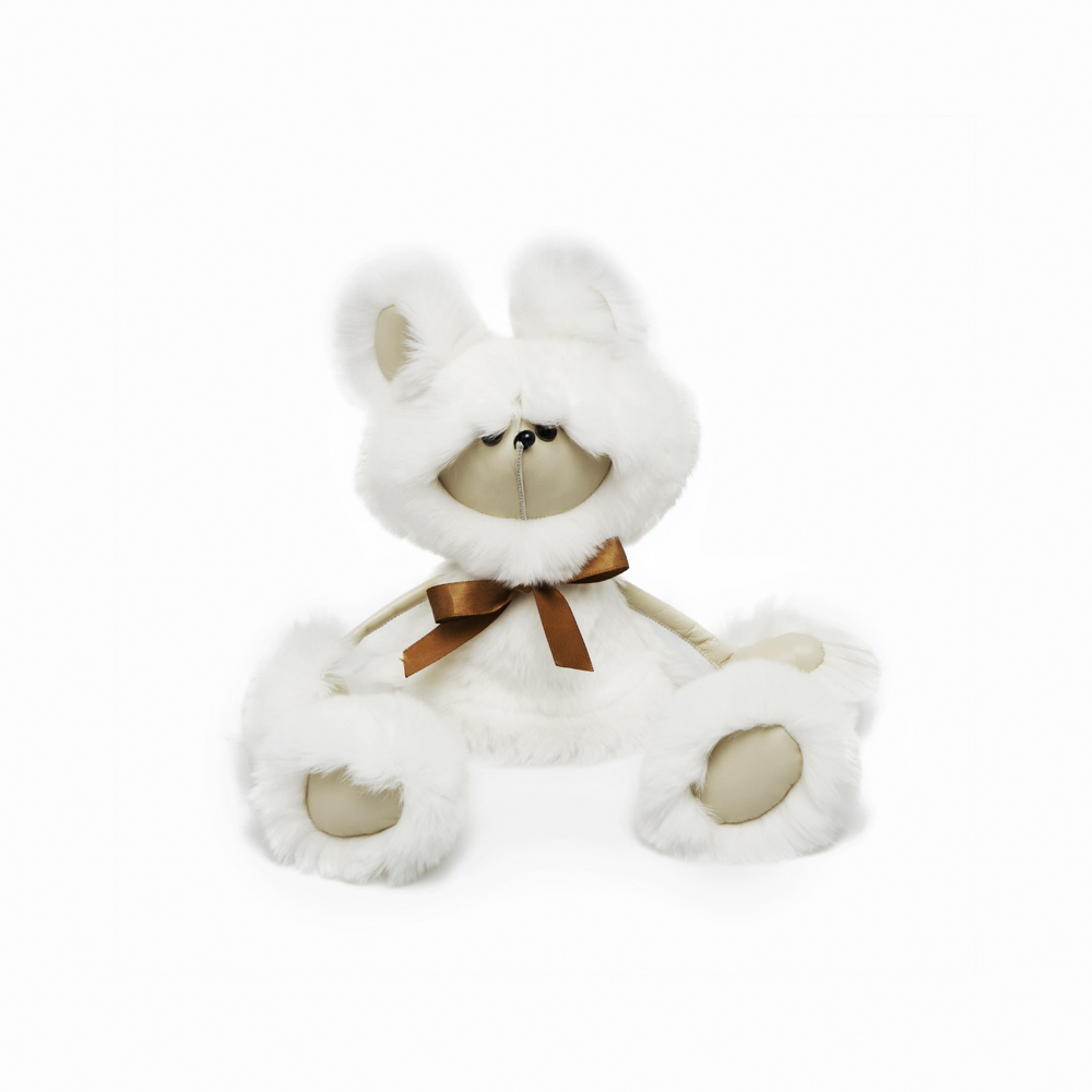 

Игрушка из натурального меха OnlyFur Мышка Матильда белая, Белый