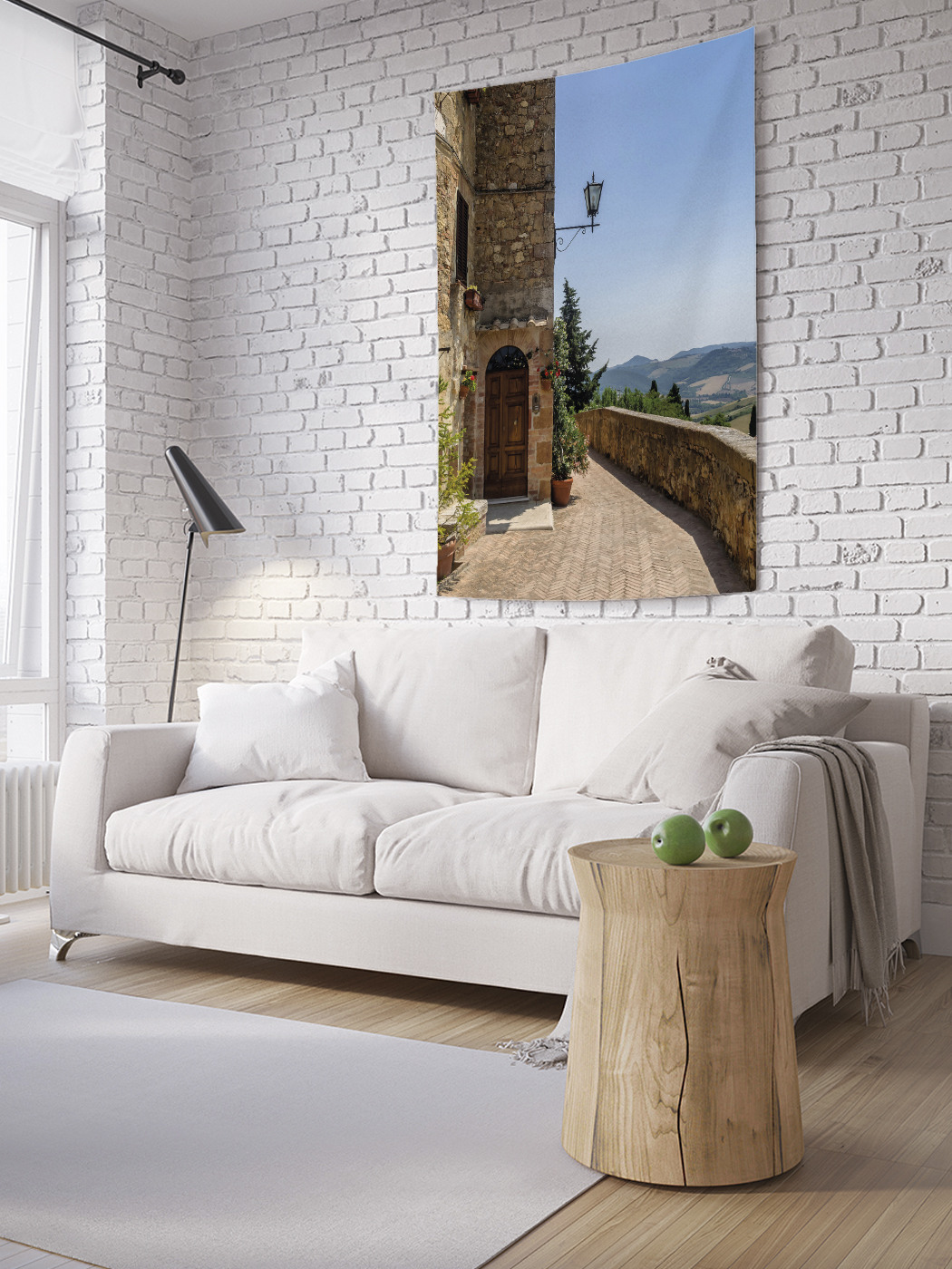 

Вертикальное фотопанно на стену JoyArty Каменная дорога 150x200 см, Каменная дорога