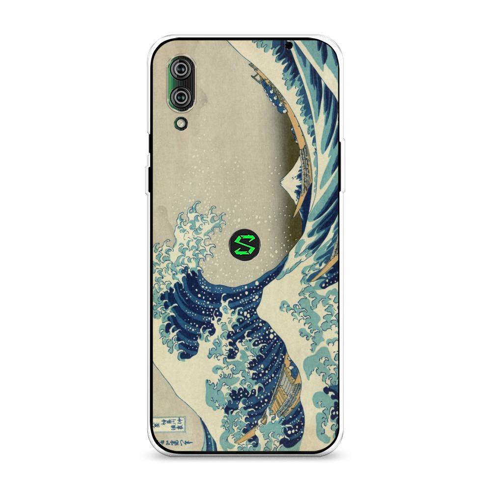 

Чехол Awog на Xiaomi Black Shark 2/2 Pro "Большая волна в Канагаве", Разноцветный, 36450-9