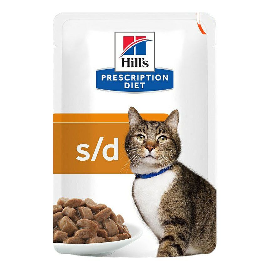 

Влажный корм для кошек Hill's Prescription Diet Feline с курицей, при лечении МКБ, 85 г