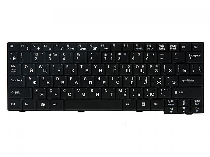 

Клавиатура для ноутбука Acer для Aspire One ZG5/ZG8/D250 и др. (KB.INT00.523), 35842