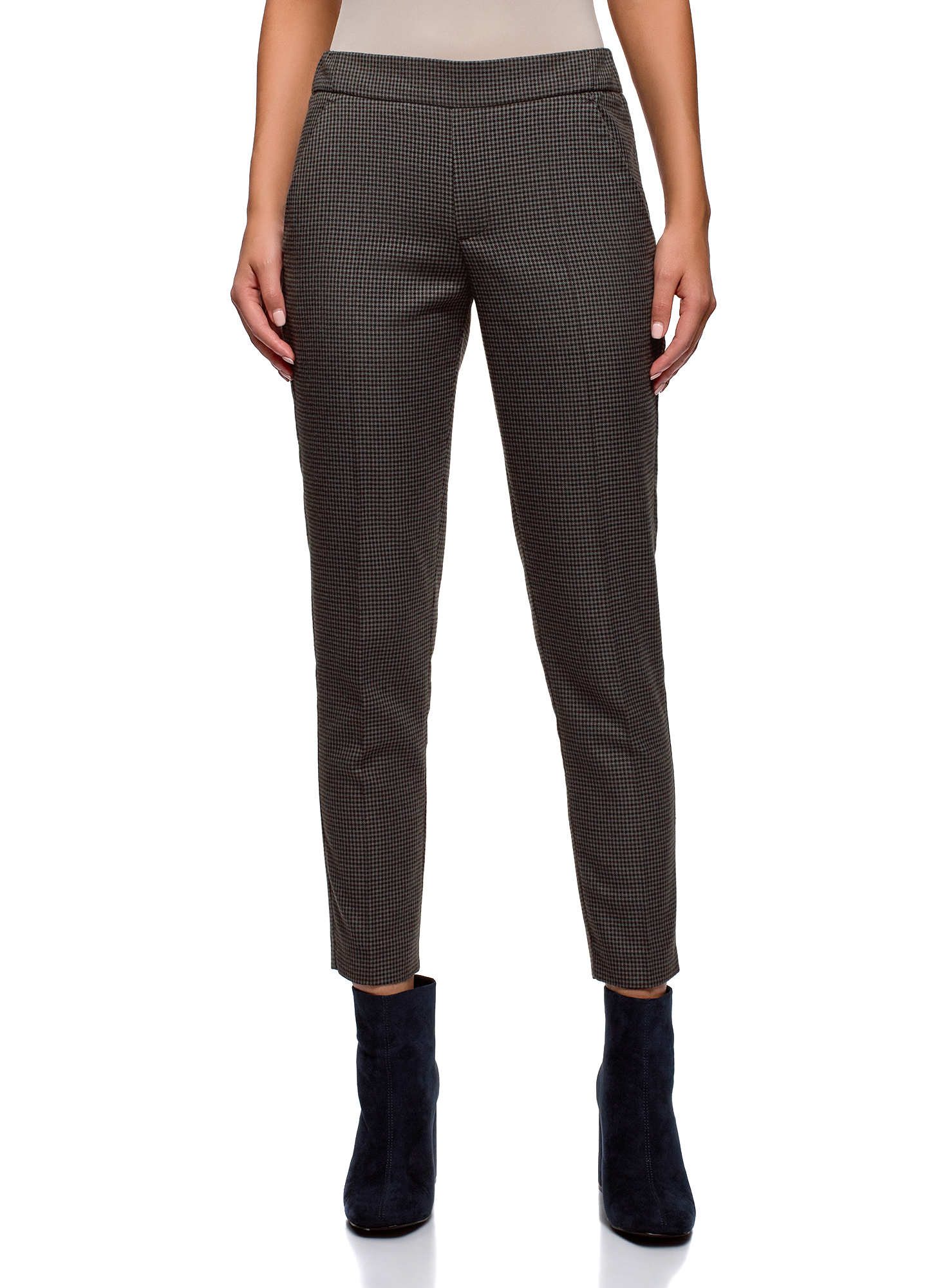 

Брюки женские oodji 11703091-7B серые 36/170, Серый, 11703091-7B