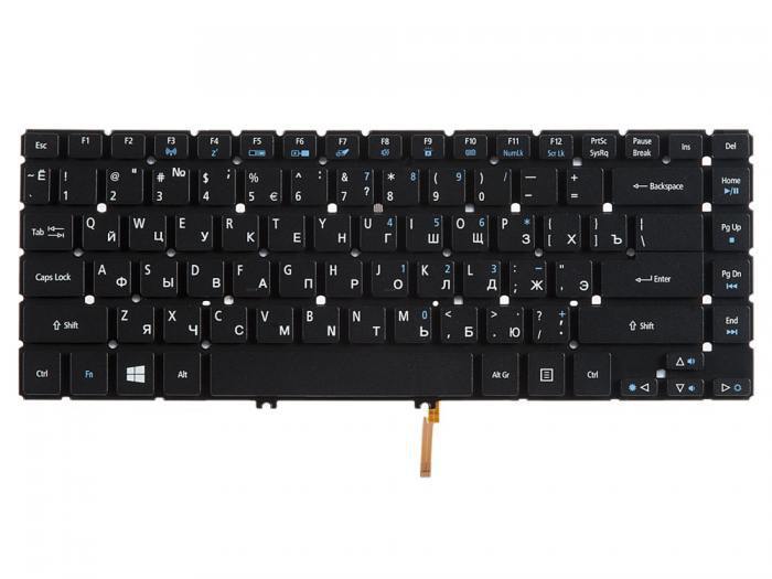 

Клавиатура для ноутбука Acer Aspire R7-571/R7-571G/R7-572 (NK.I1413.071), 390673