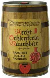 

Пиво Aecht Schlenkerla Rauchbier Rauchbier Marzen бочка 5,1% 5 л, Темное