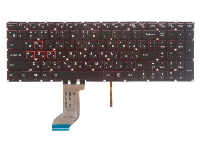 

Клавиатура для ноутбука Lenovo Ideapad Y700-15Isk/Y700-15Acz/Y700-17Isk (SN20H54489), 599310