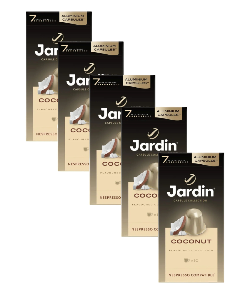 Кофе в капсулах Jardin Coconut для кофемашин Nespresso, 50 шт