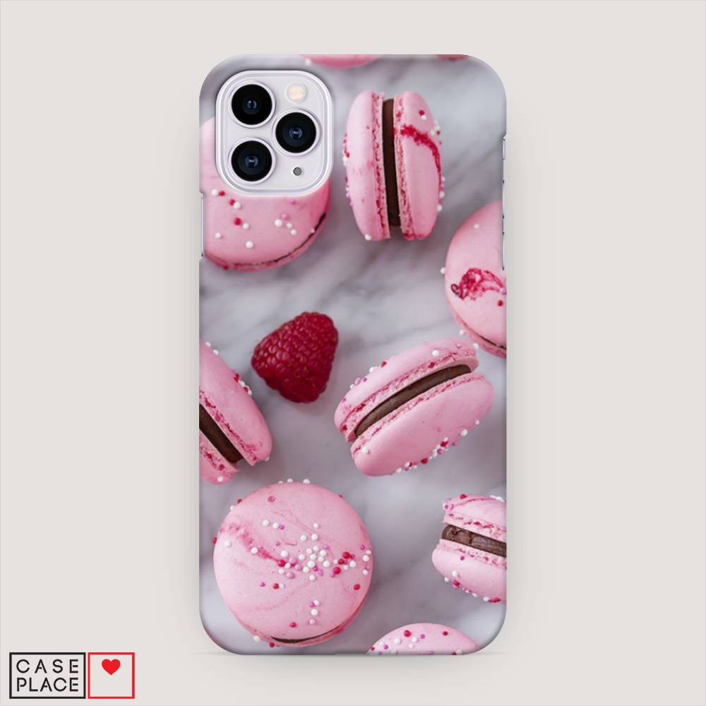 

Пластиковый чехол "Макарони с малиной" на Apple iPhone 11 Pro, 12320-7