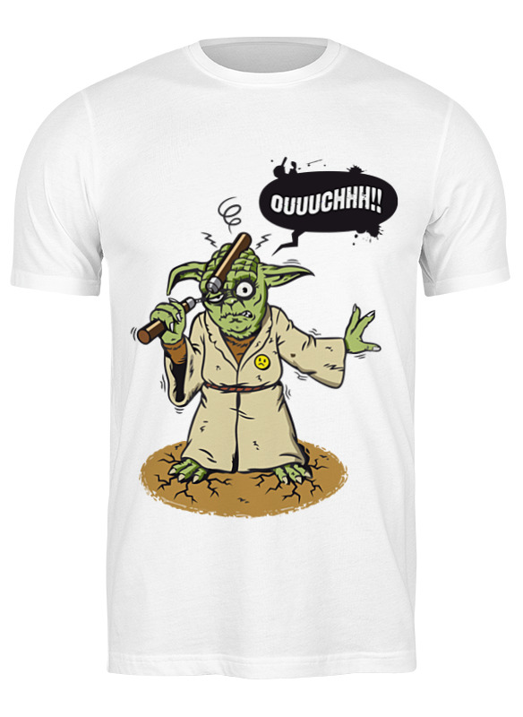 

Футболка мужская Printio Йода. белая 2XL, Белый, Йода.