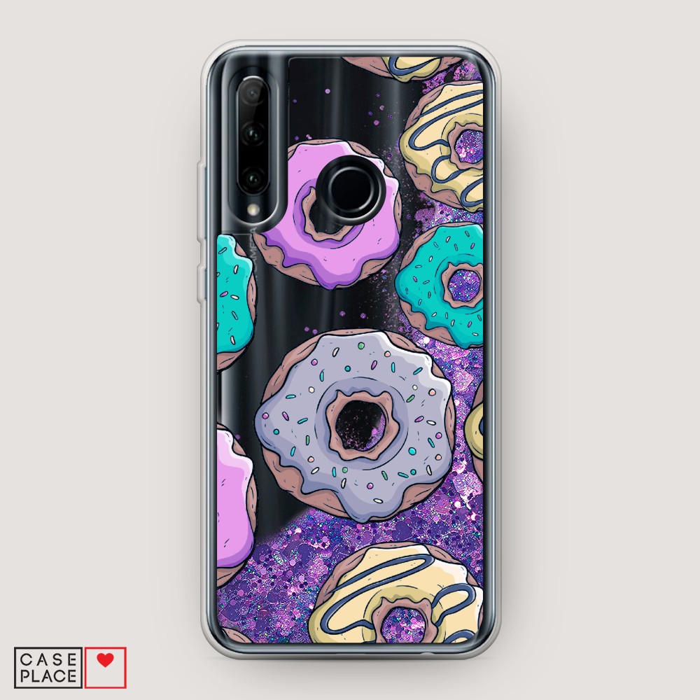 

Чехол Awog на Honor 10i "Разноцветные пончики в глазури 2", Разноцветный, 68892-1