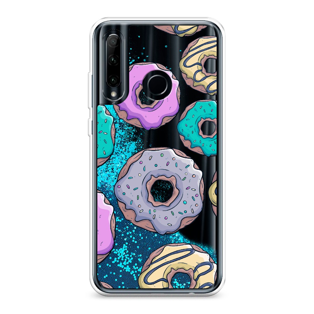 

Чехол Awog на Honor 10i "Разноцветные пончики в глазури 2", Разноцветный, 68893-1