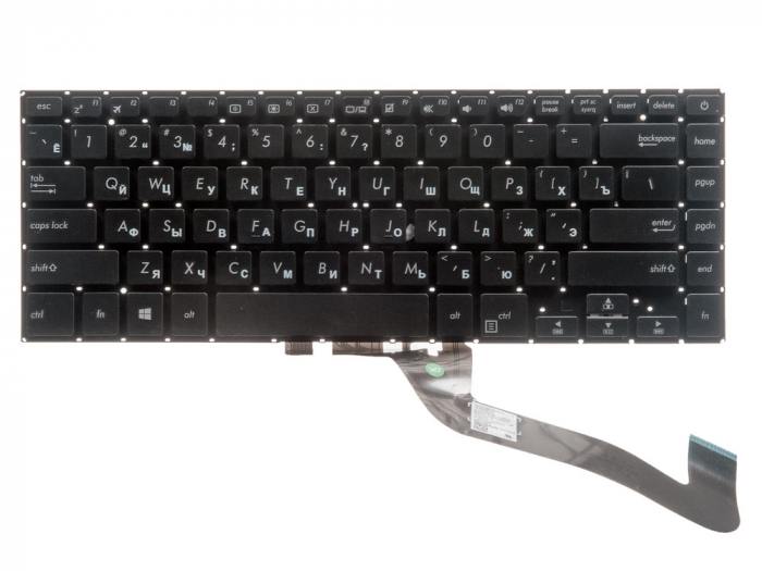 

Клавиатура для ноутбука Asus VivoBook 15 X505/X505BA/X505BP чёрная, 735273