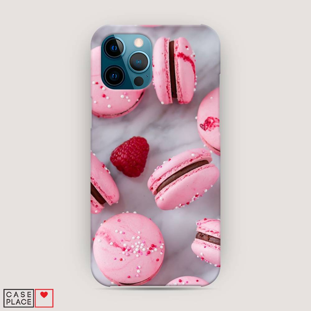 

Пластиковый чехол "Макарони с малиной" на Apple iPhone 12 Pro Max, 12720-7