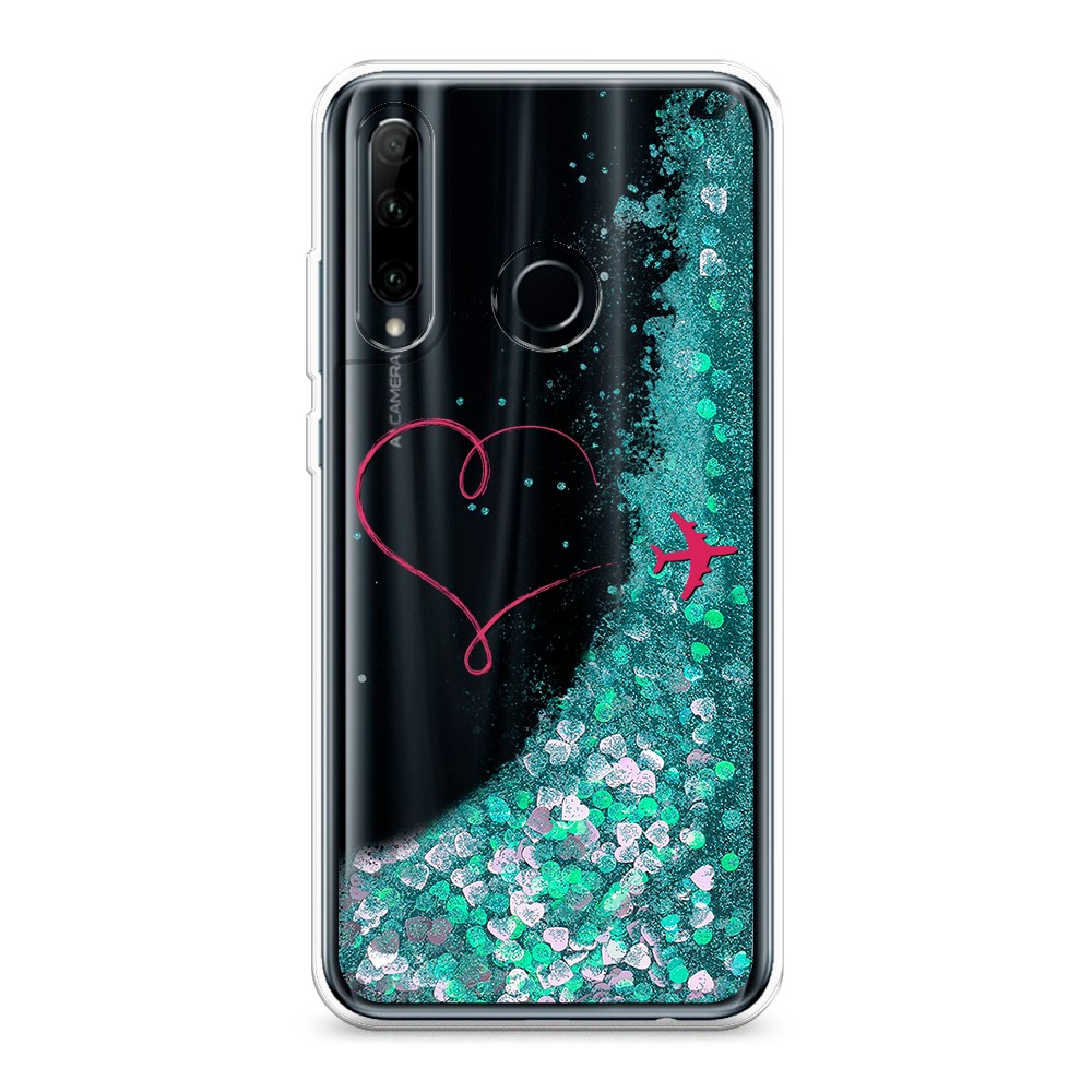 

Чехол Awog на Honor 10i "Сердце и самолет", Разноцветный, 68895-1