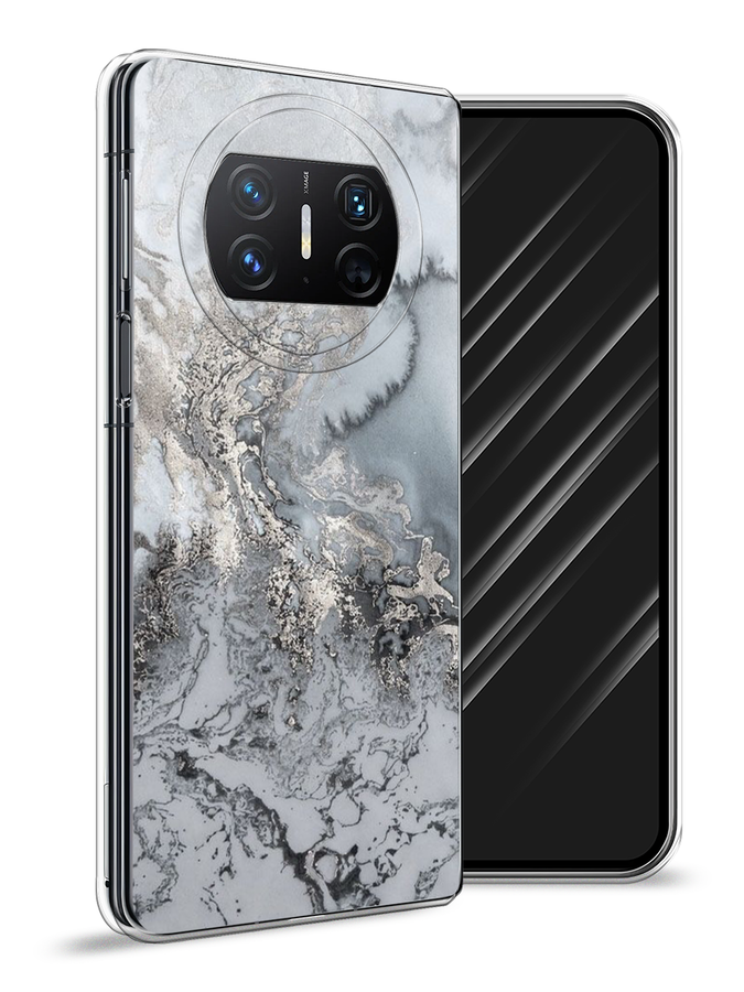 

Чехол Awog на Huawei Mate X3 "Морозная лавина серая", Серый;серебристый, 6122450-1