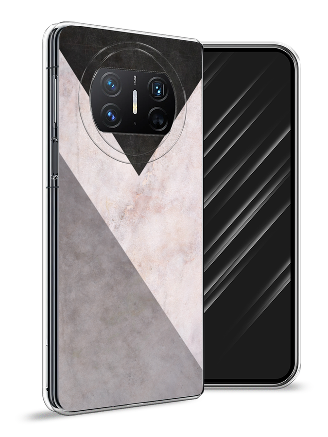 

Чехол Awog на Huawei Mate X3 "Геометричный мрамор", Бежевый, 6122450-1
