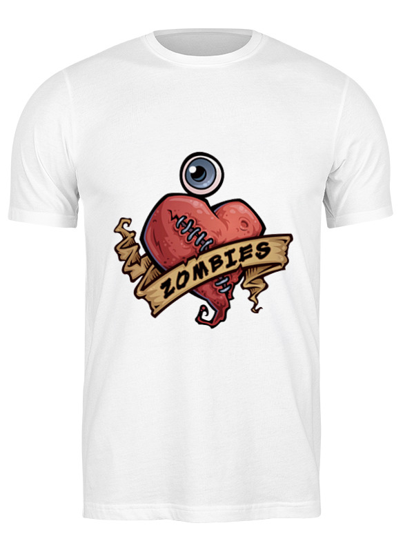 

Футболка мужская Printio Zombie-smock [i love zombies] белая 3XL, Белый, Zombie-smock [i love zombies]