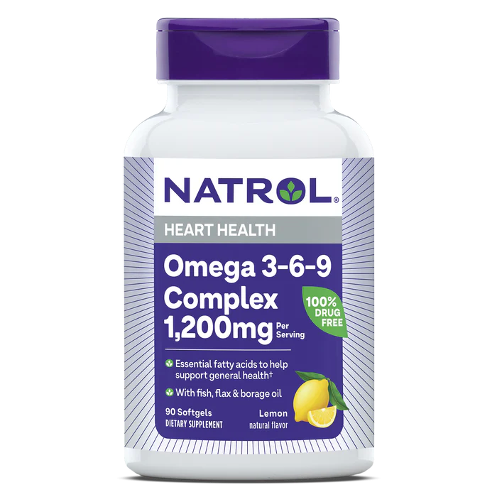 Omega 3-6-9 Natrol 90 капс 2794₽