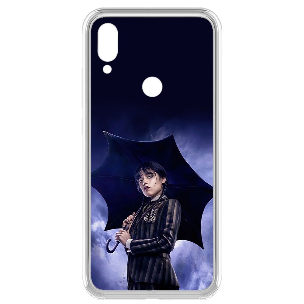 

Чехол-накладка Krutoff Clear Case Уэнсдей Аддамс - Уэнсдей под зонтом для Xiaomi Redmi 7
