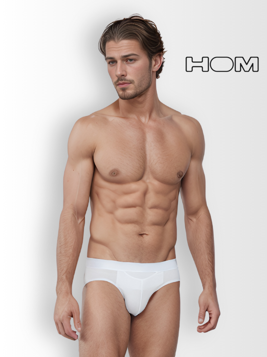 Трусы мужские Hom 359521 белые XXL