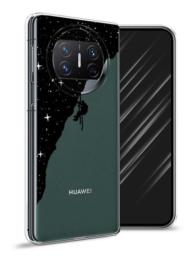 

Чехол Awog на Huawei Mate X3 "Скалолаз в космосе", Черный;белый;бежевый, 6122450-1