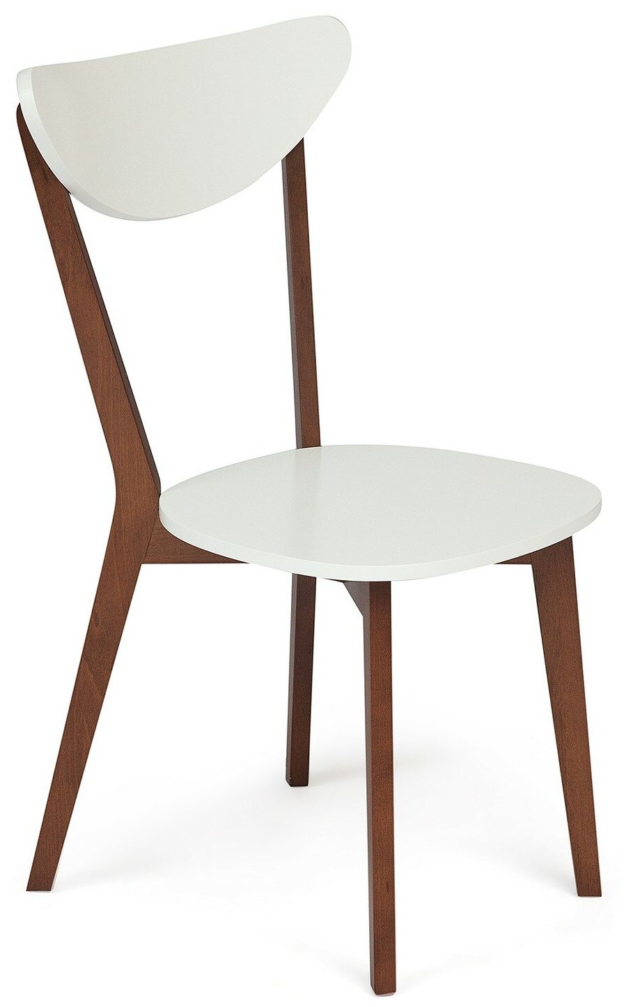 

Стул TetChair , белый/коричневый, MAXI
