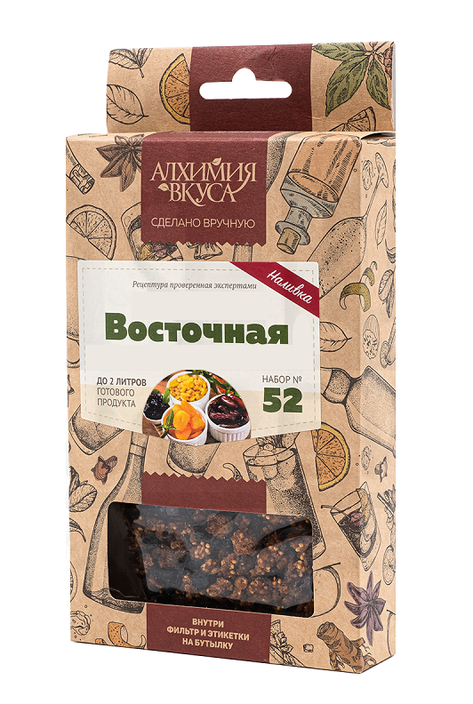 

Набор Алхимия вкуса № 52 для приготовления наливки "Восточная", 65г, Восточная