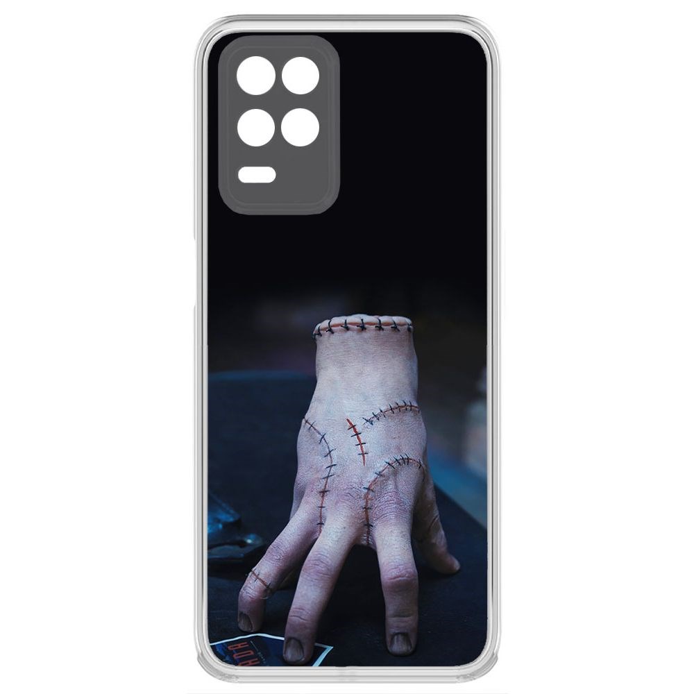 

Чехол-накладка Krutoff Clear Case Уэнсдей Аддамс - Вещь для Realme 8 5G
