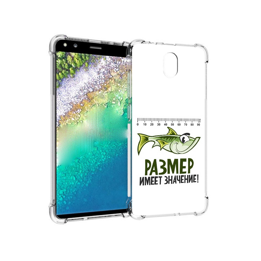 

Чехол MyPads Tocco для Nokia C01 Plus размер не имеет значения (PT161800.114.569), Прозрачный, Tocco