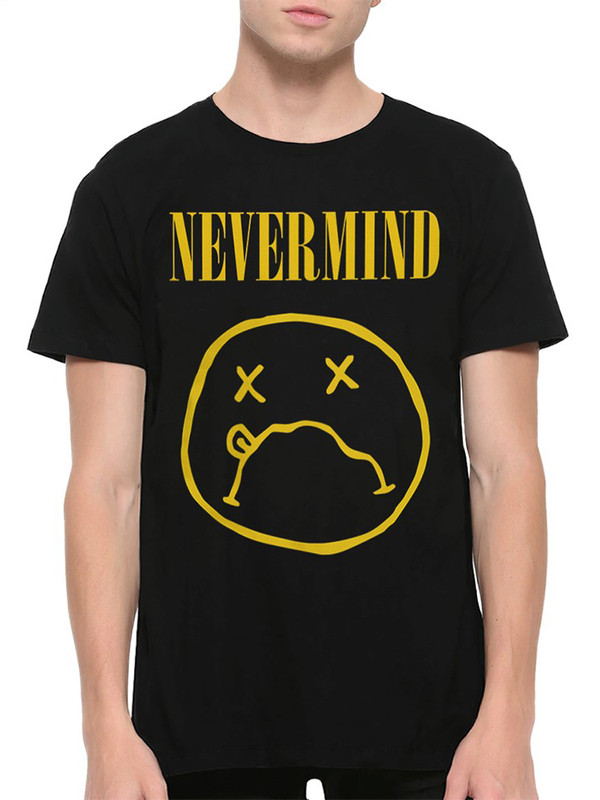 

Футболка мужская DreamShirts Studio черная XL, Черный, Nirvana / Нирвана / Nevermind / Курт Кобейн /