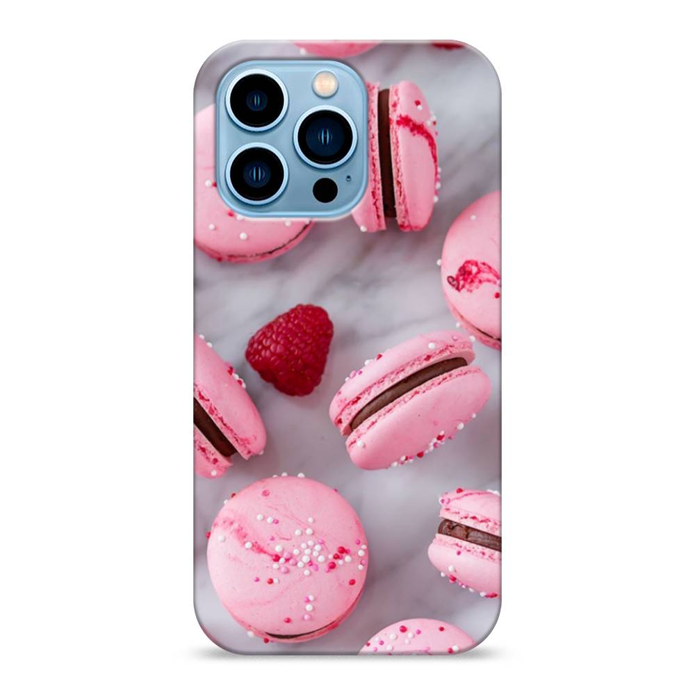 

Пластиковый чехол "Макарони с малиной" на Apple iPhone 13 Pro, 14320-7