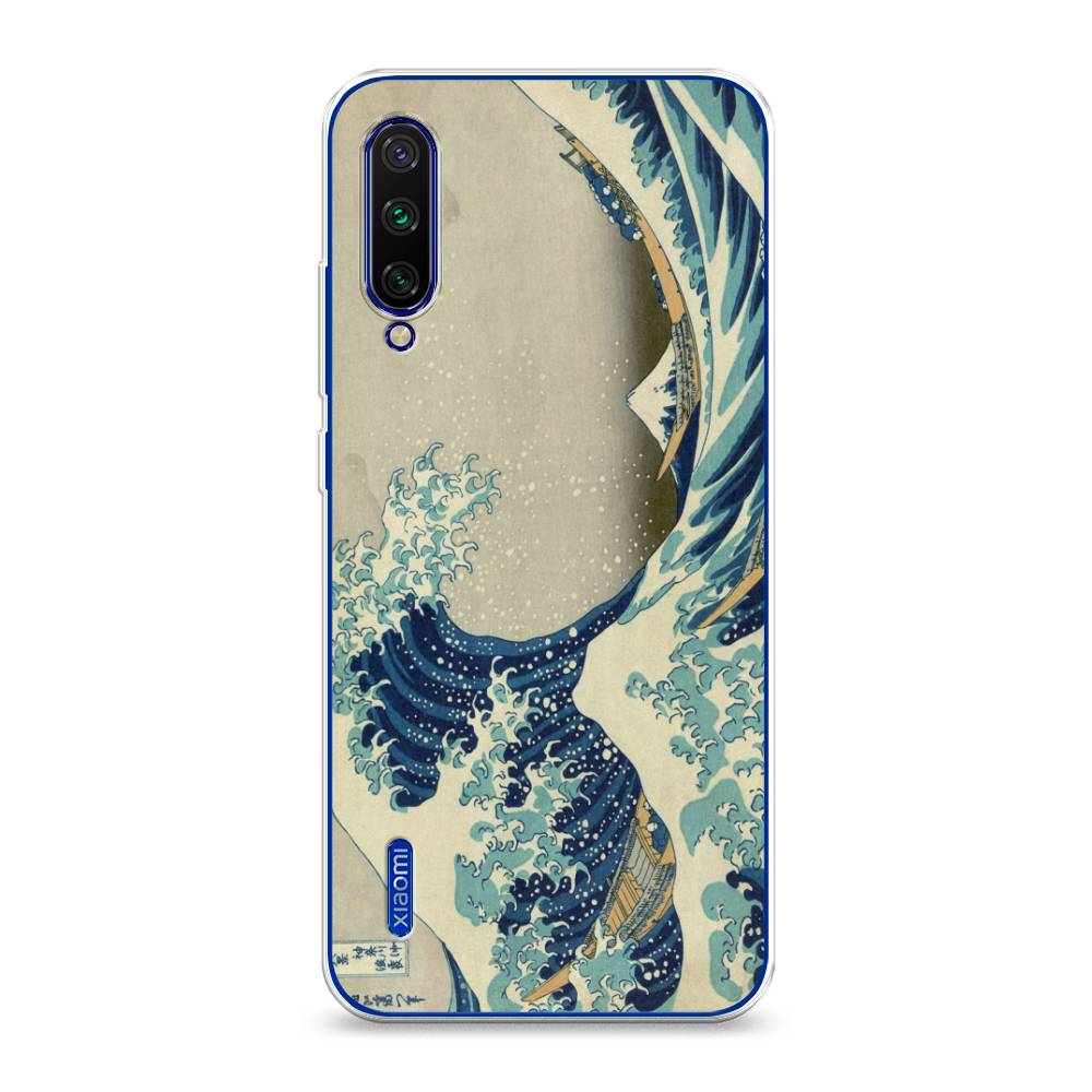 

Чехол Awog на Xiaomi Mi CC9E/Mi A3 "Большая волна в Канагаве", Разноцветный, 36050-9