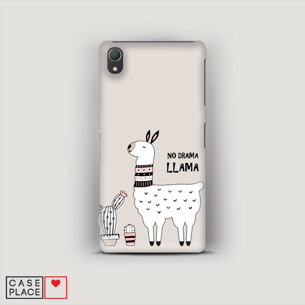 

Пластиковый чехол "No drama LLama" на Sony Xperia Z2