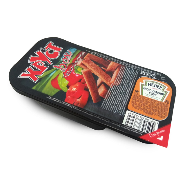 

Гренки ржано-пшеничные Хруст Box со вкусом тайского перчика 80 г + кисло-сладкий соус 25 г