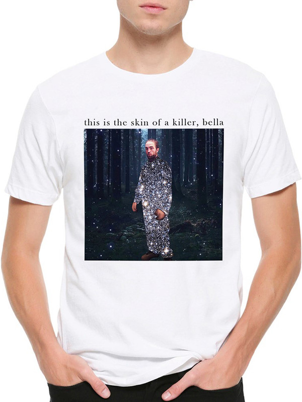 Футболка мужская DreamShirts Studio Роберт Паттинсон / Эдвард Каллен /Сумерки / белая S